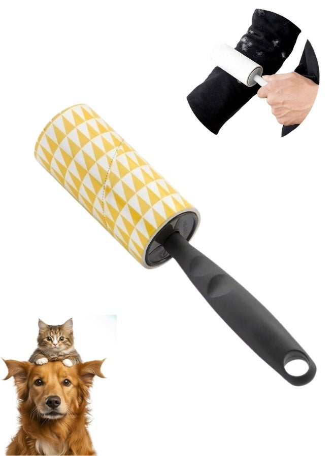 أيكيا أسطوانة لاصقة لإزالة الوبر - أوراق شديدة الالتصاق، مثالية لإزالة الوبر والشعر والغبار من الملابس - Image 1